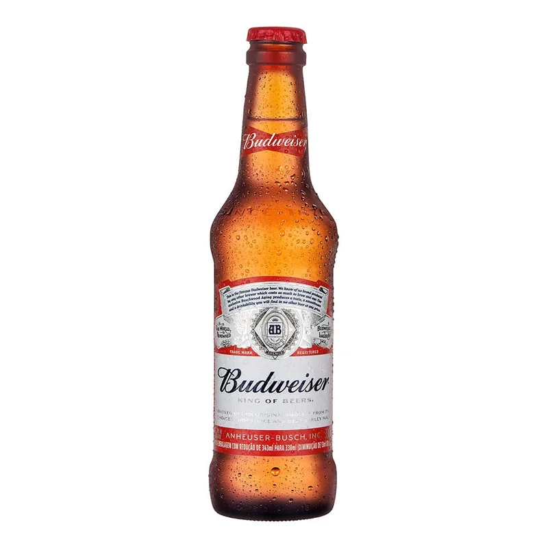 BUDWEISER LONG NECK 330 ML