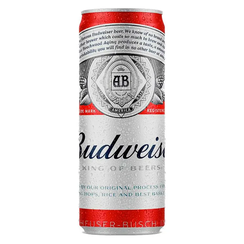 BUDWEISER LATA 350 ML