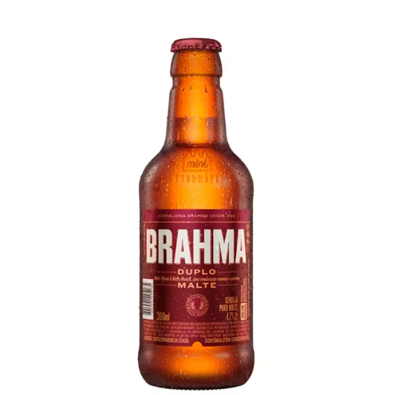 BRAHMA DUPLO MALTE LITRINHO 300ML